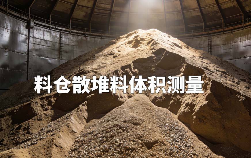 料倉散堆料體積測(cè)量