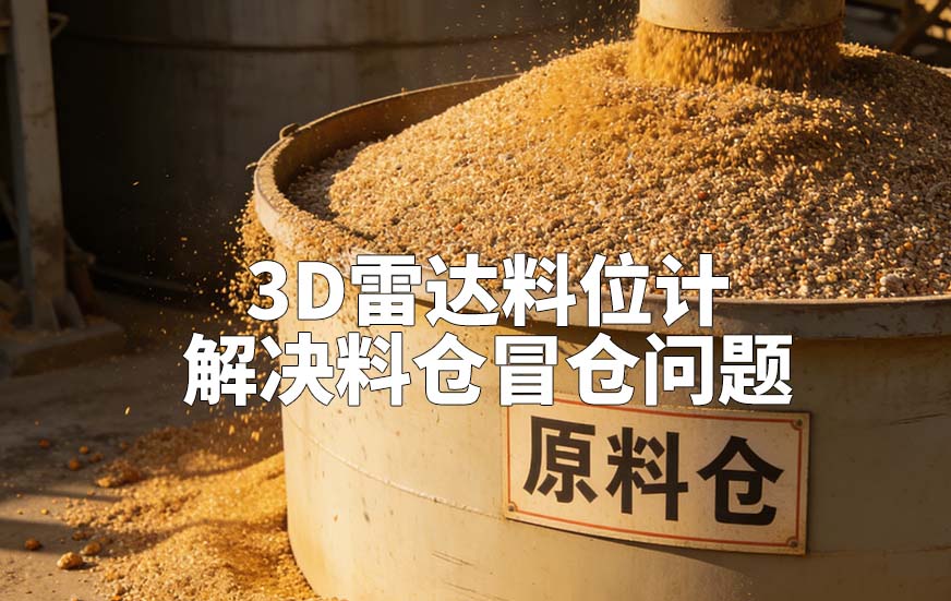 3D雷達(dá)料位計(jì)如何解決料倉(cāng)冒倉(cāng)問(wèn)題