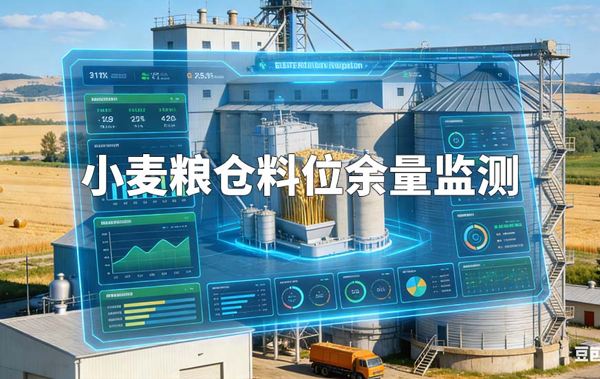 小麥糧倉料位余量監(jiān)測