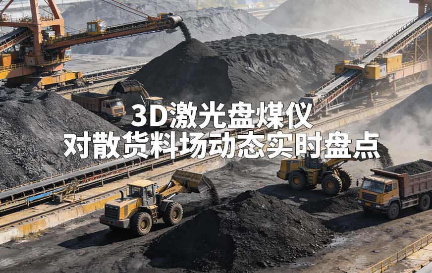 3D激光盤煤儀如何對散貨料場動態(tài)實時盤點