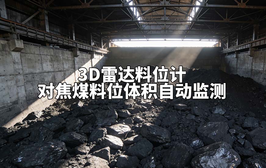 3D雷達(dá)料位計(jì)如何對(duì)焦煤料位體積自動(dòng)監(jiān)測(cè)