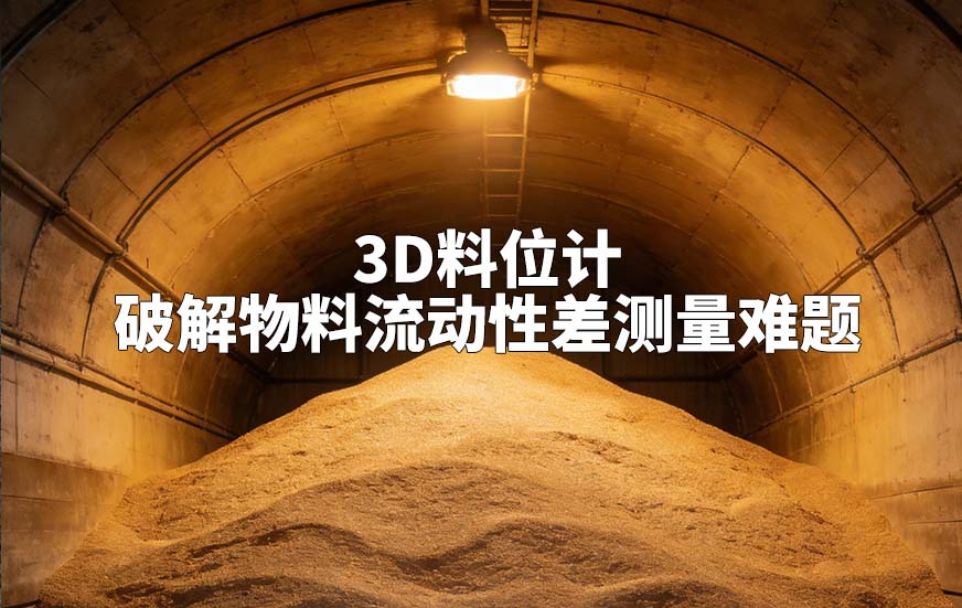 3D料位計(jì)如何破解物料流動(dòng)性差測(cè)量難題 3D料位計(jì)如何破解物料流動(dòng)性差測(cè)量難題