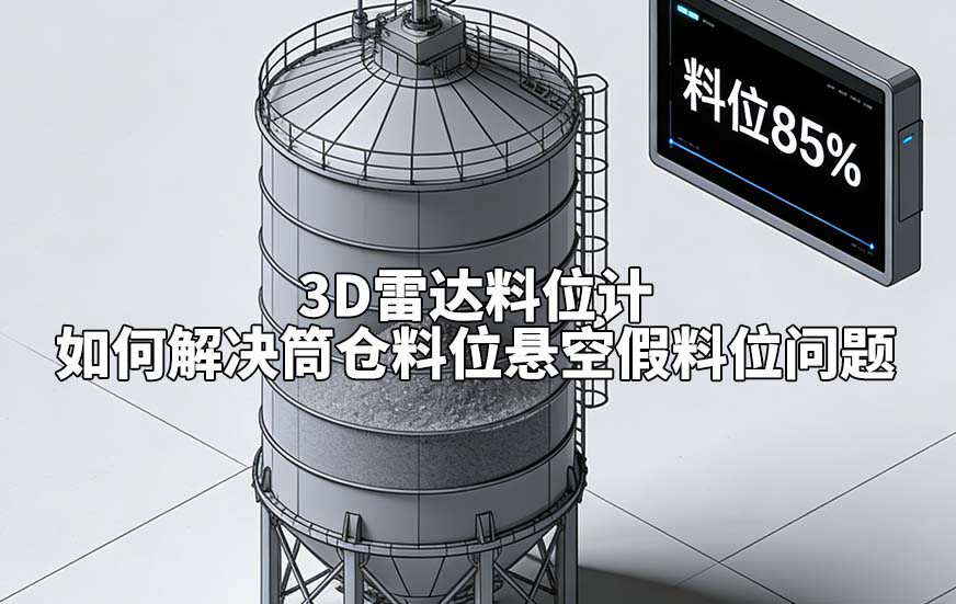 3D雷達料位計如何解決筒倉料位懸空假料位問題