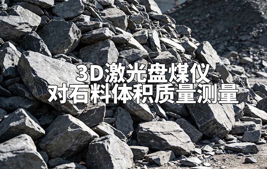 3D激光盤(pán)煤儀如何對(duì)石料體積質(zhì)量測(cè)量