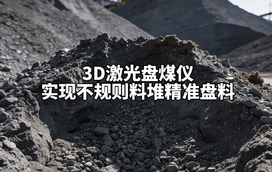 3D激光盤煤儀實現不規(guī)則料堆精準盤料